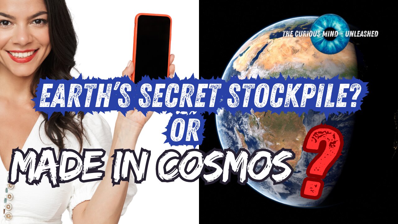 Unveiling the Mystery: Earth's Secret Stockpile! | Curious Mind Unleashed (#CosmosMade #DIYPlanet)