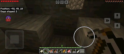 twitch vod: playing Minecraft with the cave dweller add-on