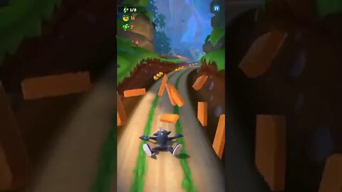 Android Crash Bandicoot - Crash Bandicoot: On The Run! (iPhone Gameplay) | #shorts