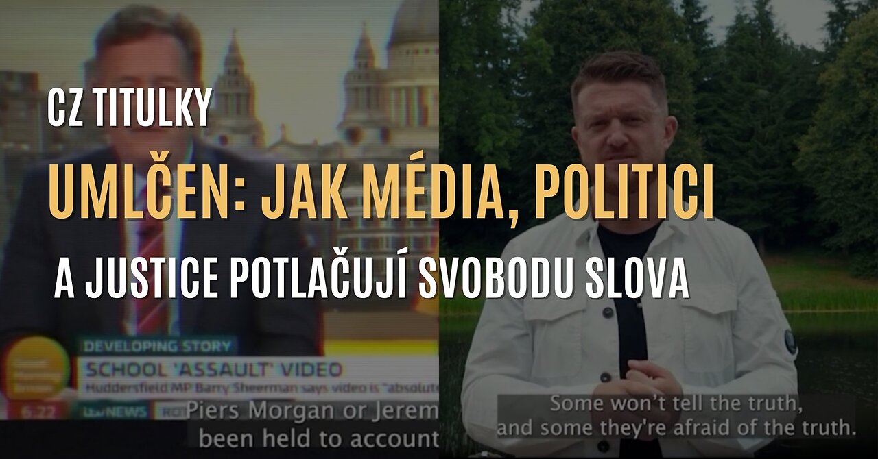 UMLČEN: Jak média, justice a politici pracují na potlačení svobody slova (CZ TITULKY)