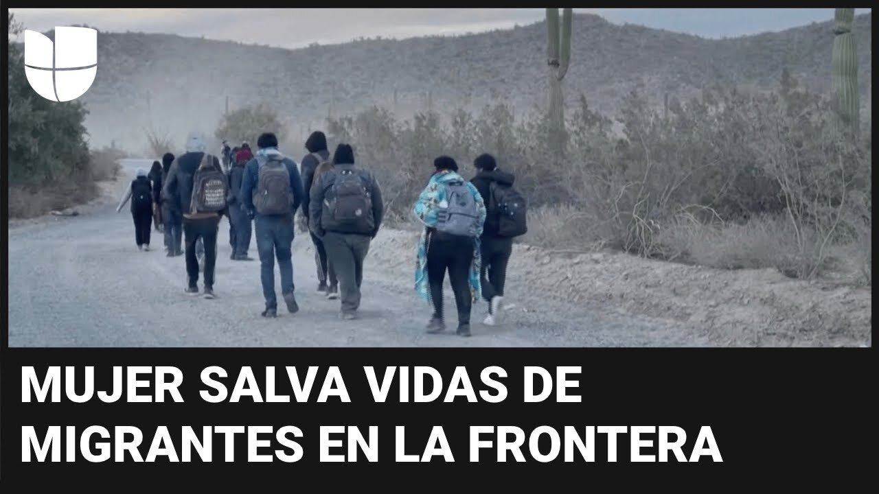 La estadounidense que salva vidas en la frontera: trabaja como voluntaria en un refugio de Arizona