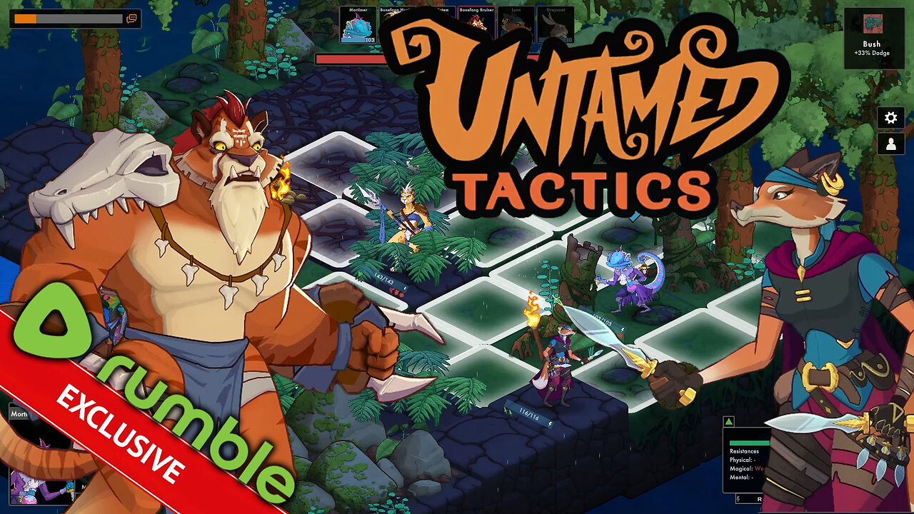 Untamed Tactics - A Rabbit's Furry Adventures (Turn-Based Tactical RPG)