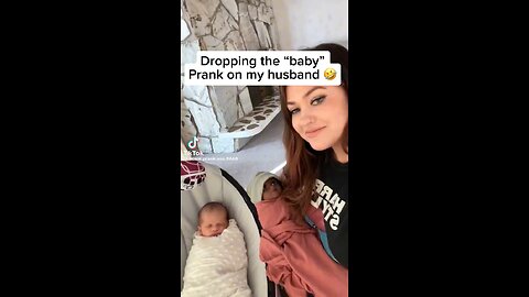 Dropping baby prank