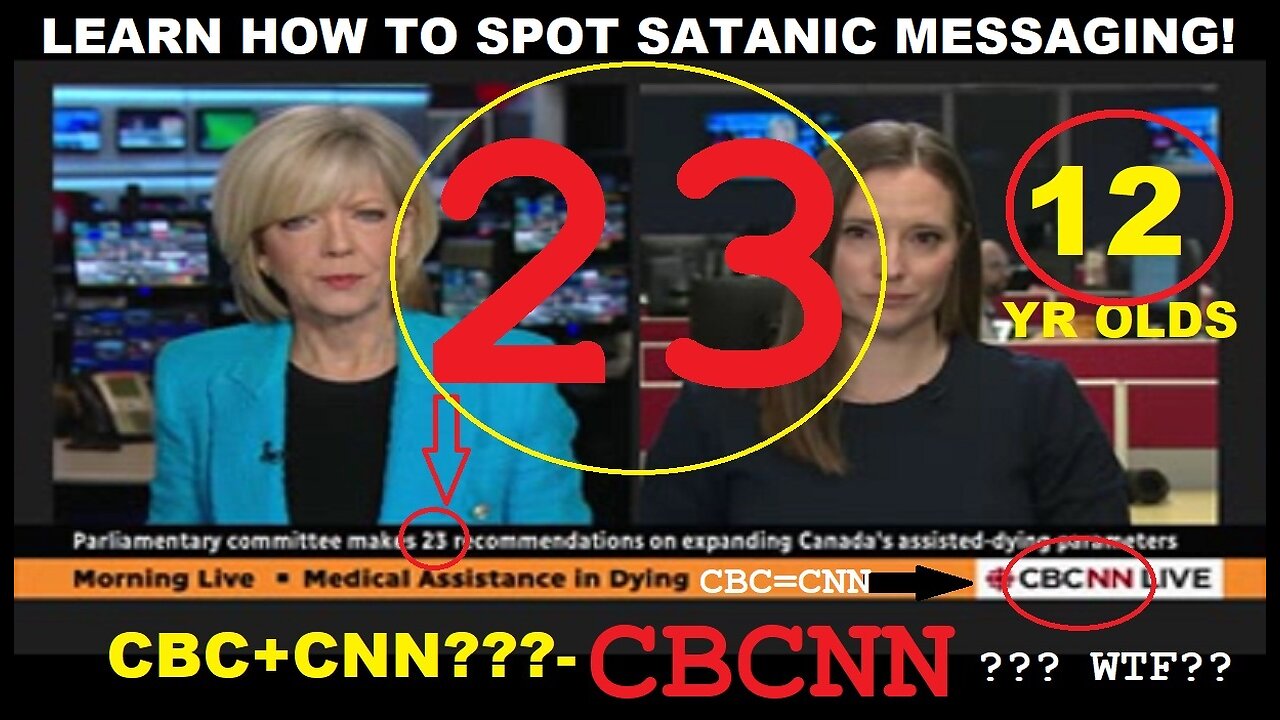 IDENTIFYING SATANIC MESSAGING! CDN GOVT SUGGESTS 23 MORE WAYS TO KILL YOU AND YOUR 12 YEAR OLD.