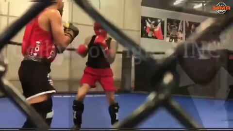 Colby Covington leaks footage of Dustin Poirier dropping a fighter in sparring