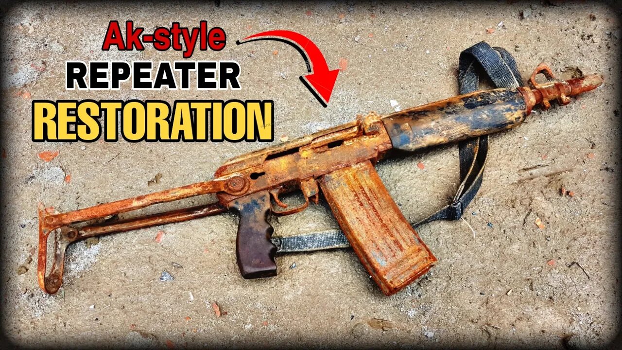 12 gauge repeater AK-style shotgun Restoration