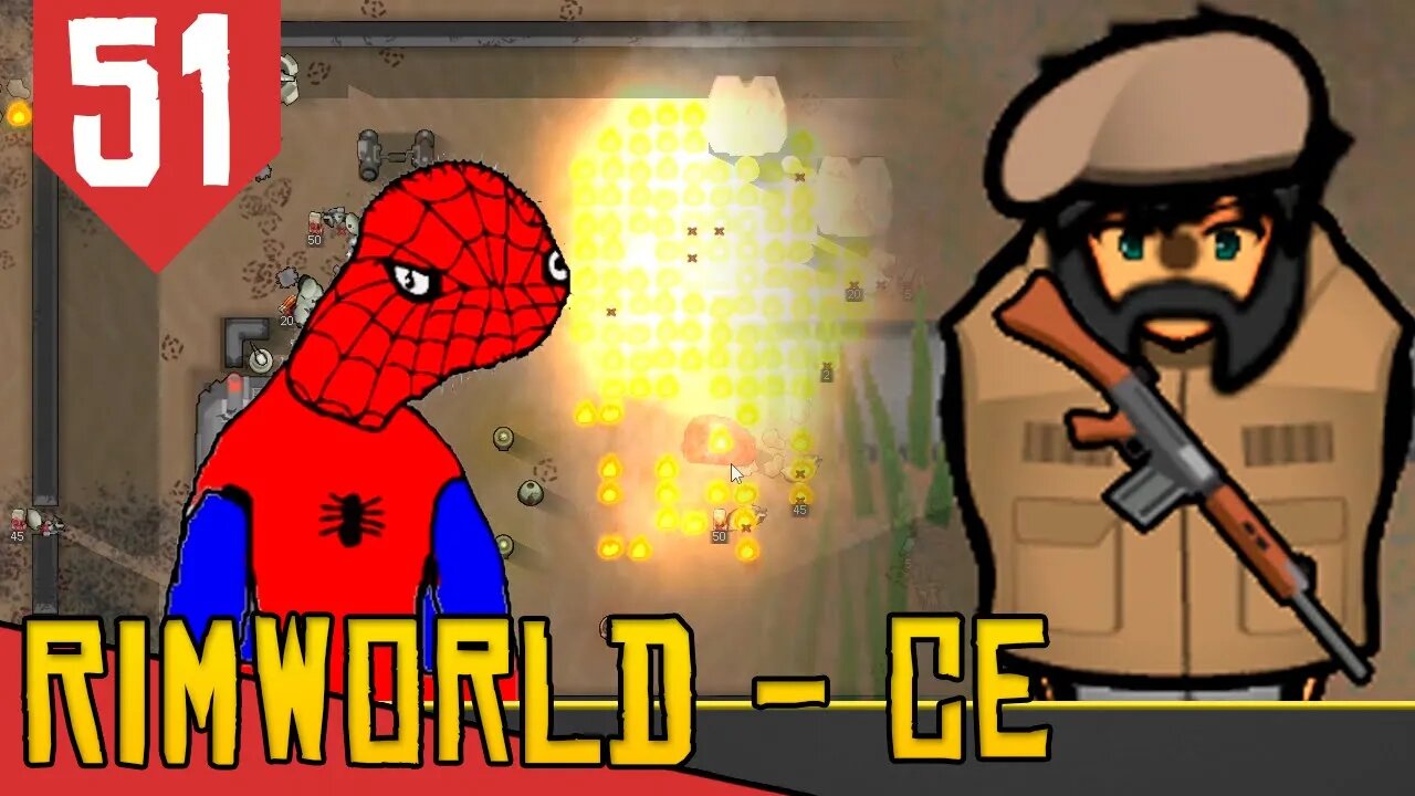 Com Grande PODER vem Grande RESPONSABILIDADE - Rimworld Combat Extended #51 [Série Gameplay PT-BR]