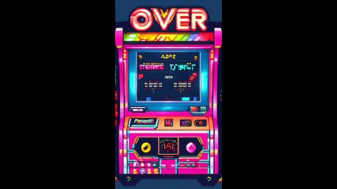 Retro Game over