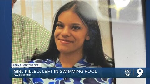 Family reacts to child shot, killed, and dumped in pool