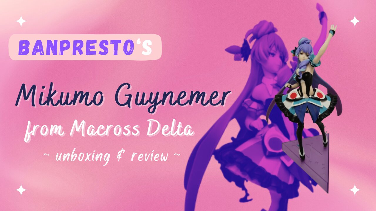 Banpresto SQ Figure Mikumo Guynemer unboxing! [Valküre version]