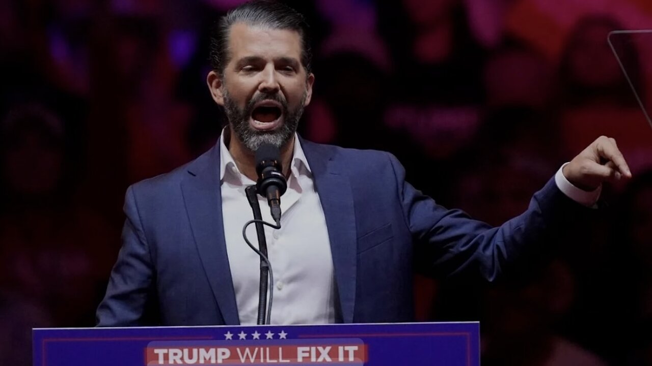 Donald Trump Jr. Full Speech at Madison Square Garden Trump Rally (October 27, 2024)