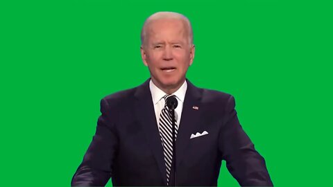 Green Screen – Biden making excuses