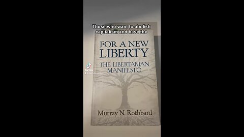 “Property rights are human rights” -Murray Rothbard, For a New Liberty, p. 52