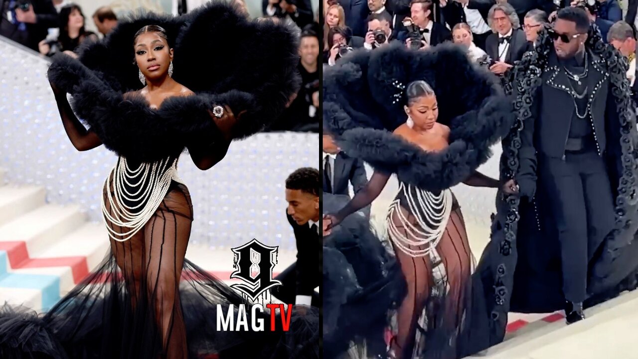 Diddy & Yung Miami Stun Crowd At Met Gala! 💃🏾