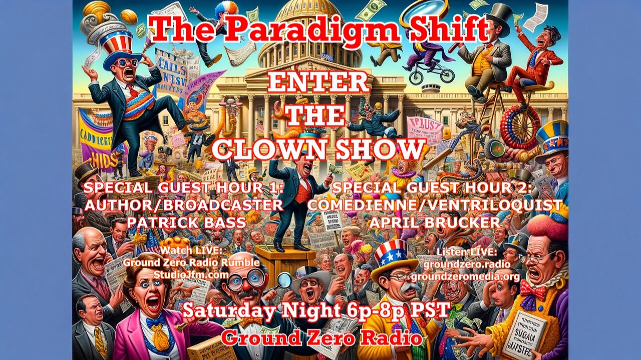 THE PARADIGM SHIFT 6-8-2024 ENTER THE CLOWN SHOW