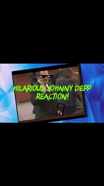 HILARIOUS JOHNNY DEPP REACTION! #short