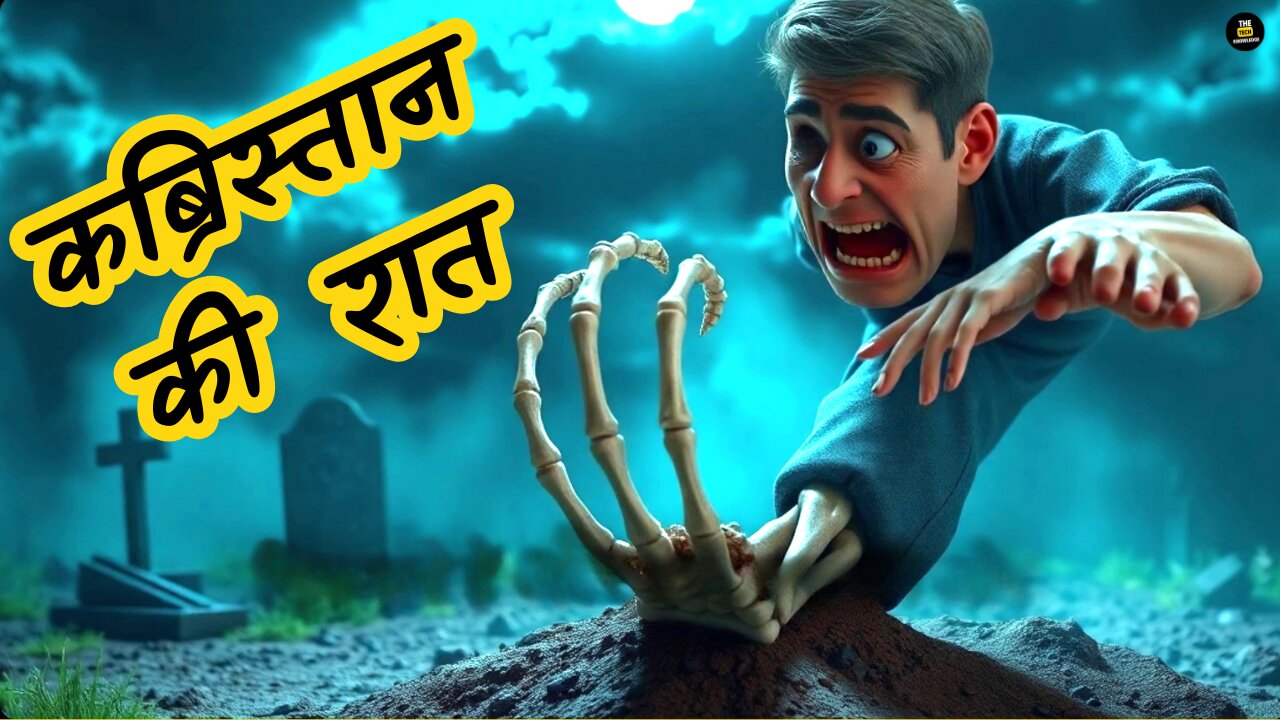 कब्रिस्तान की शर्त - एक खौफनाक रात की कहानी | Horror Story in Hindi | भूतिया कहानी #horrorstory