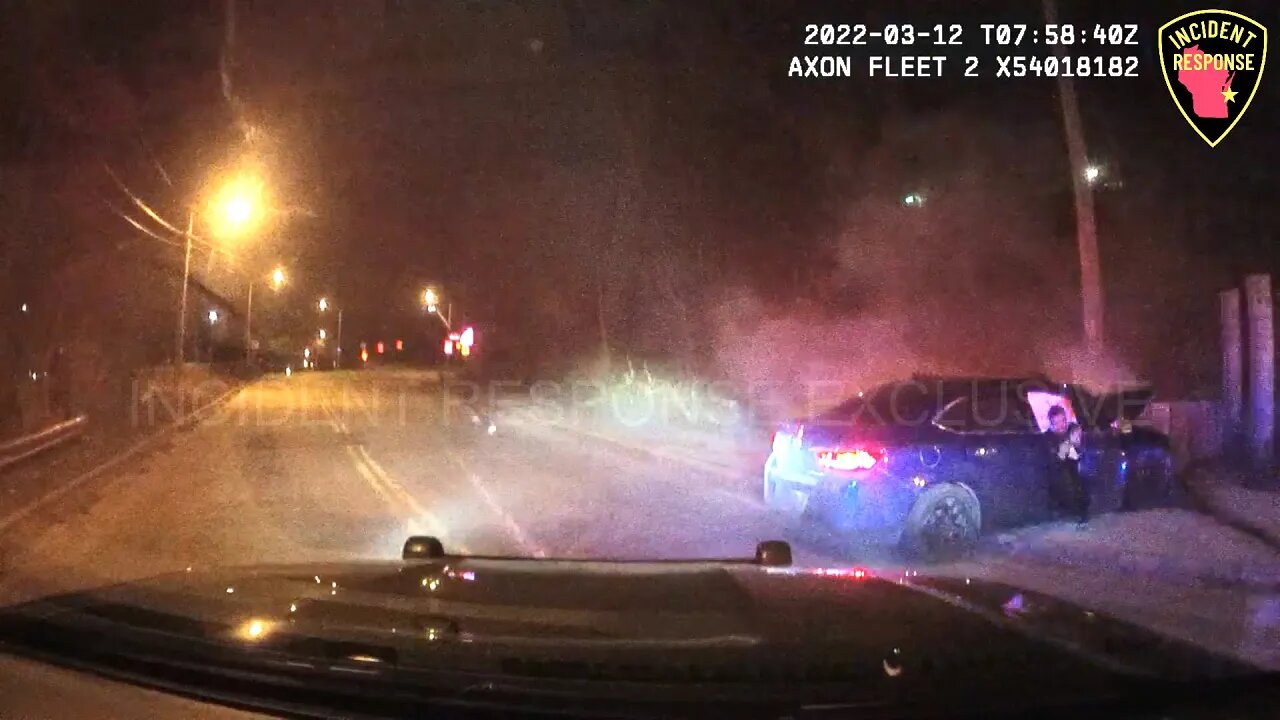 Dash Cam: Milwaukee Police Pursuit Crash