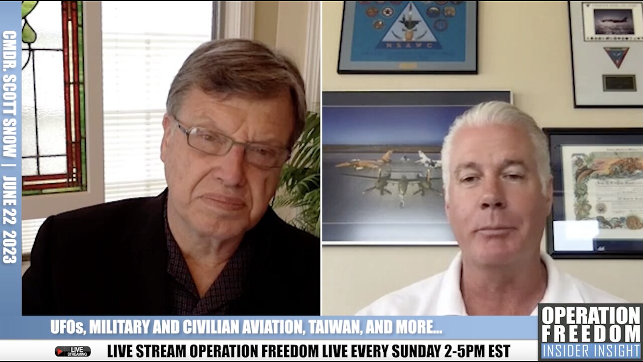 Cmdr. Scott Snow: UFOs, Military & Commercial Aviation, Taiwan and More
