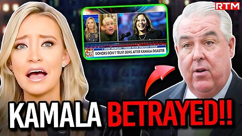 Kayleigh McEnany STUNNED as Mega Donor BETRAYS Kamala & EXPOSES Her Failures