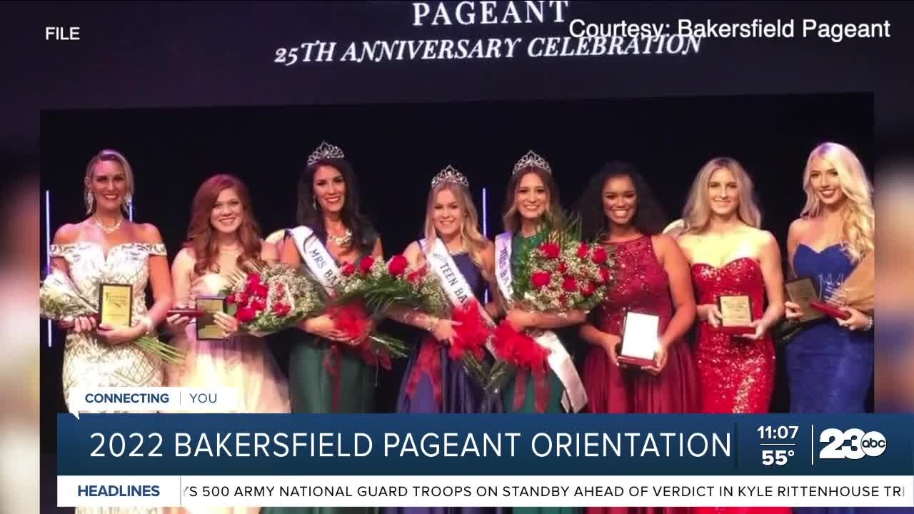 The 2022 Bakersfield Pageant kicks off orientation Tuesday