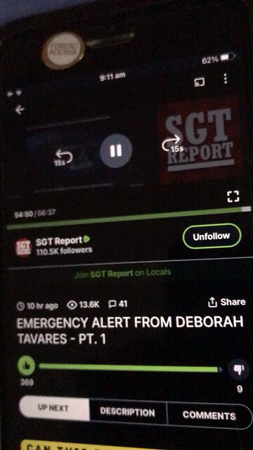 Deborah Tavares SGT Report part 1