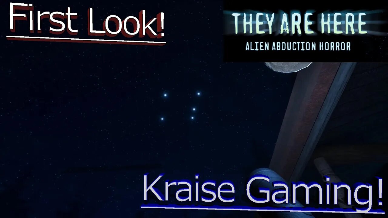 Kraise's First Looks: Demo - They Are Here: Alien Abduction Horror - By Kraise Gaming!