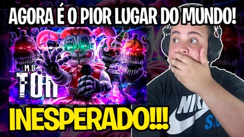 REACT Rap do Five Nights at Freddy's (Parte 2) - ISSO ACABA AQUI | PAPYRUS DA BATATA