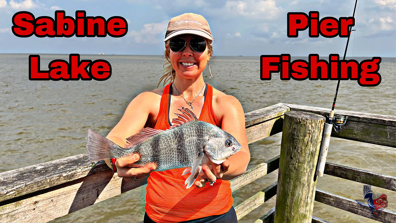 Sabine Lake Fishing from a Pier