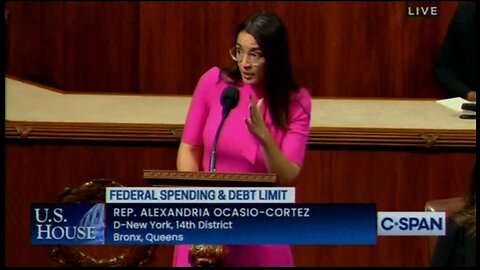 AOC Defends Democrats Spending