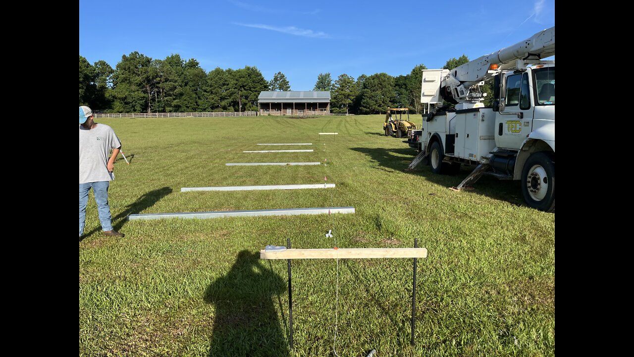 Solar Power Project - Sinclair PV ground mount installation Part 1