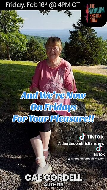 The Random Kristian Show Is Moving To Fridays!!!