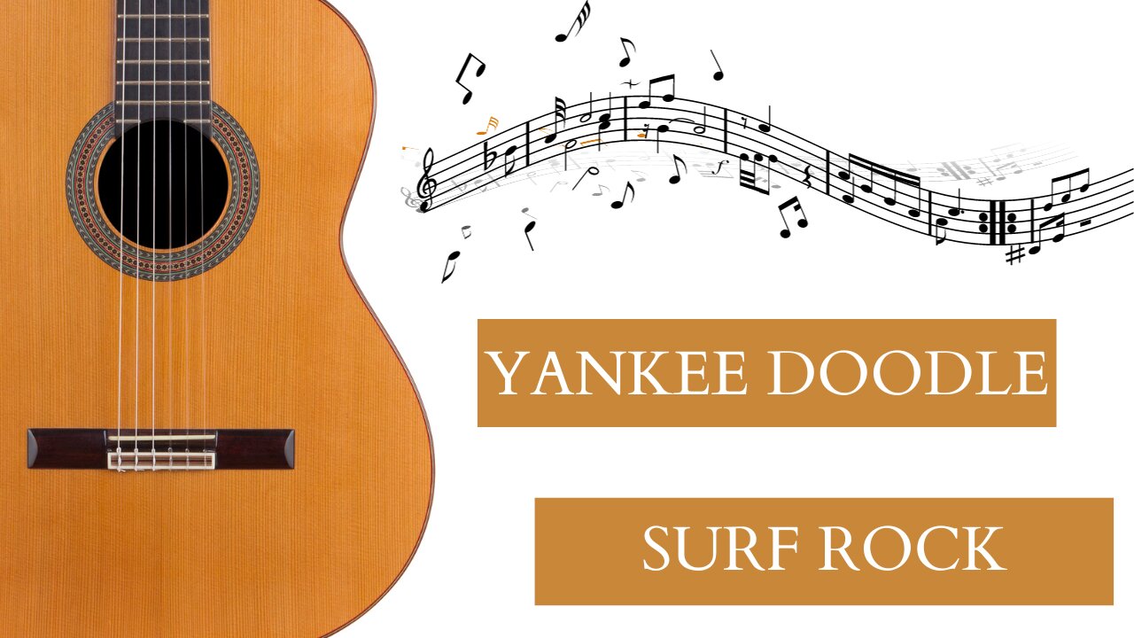 Guitar Practice: Yankee Doodle & Surf Rock Melodies for Beginners