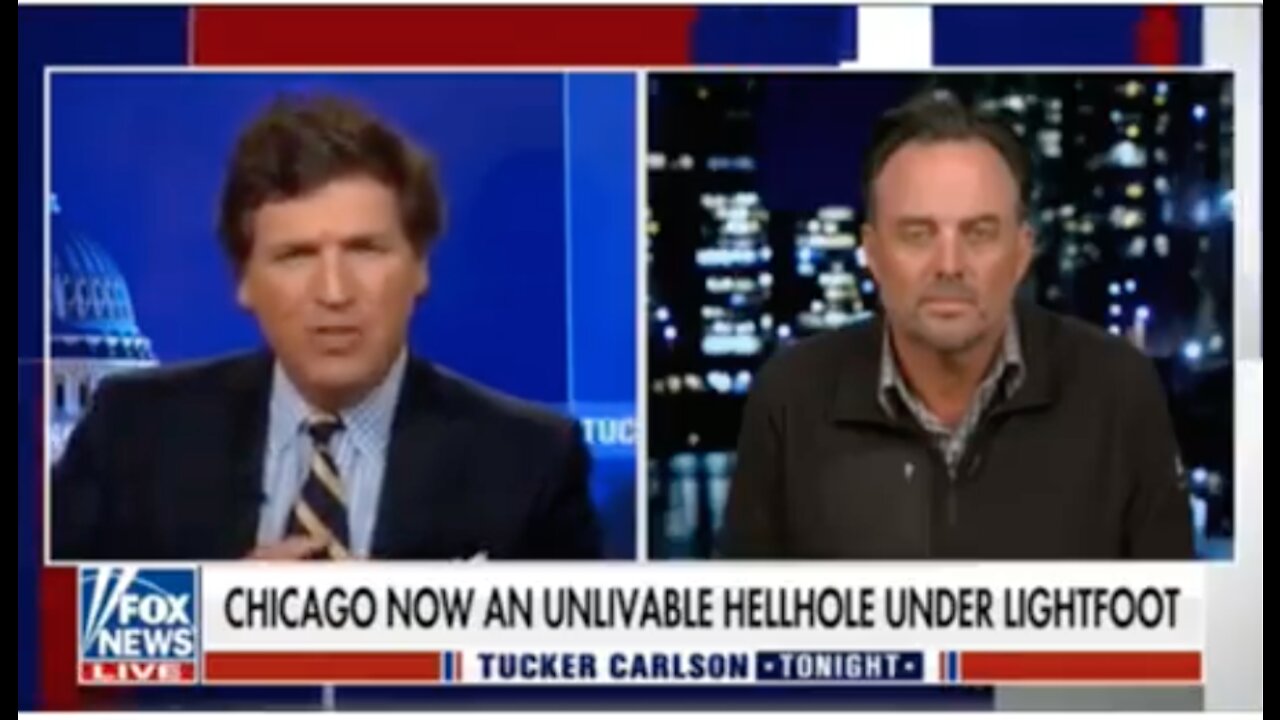 Tucker Carlson-Pritzker & Lightfoot perpetuate violence in Chicago w/Dan Proft