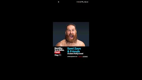 Sami Zayn Got A Netflix Show Coming Up (WWE)