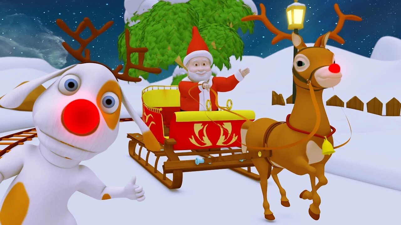 Jingle Bells | Christmas Songs | Christmas Cartoon | Baby Music & Nursery Rhymes for Kids Collection