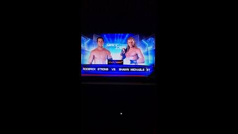 Shawn Michael 97 Vs Rodrick Strong