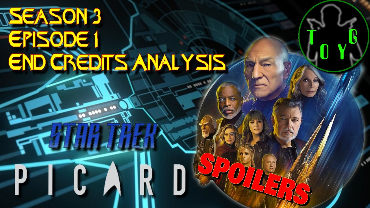 Star Trek: Picard S03E01 "The Next Generation" End Credits Analysis - SPOILERS