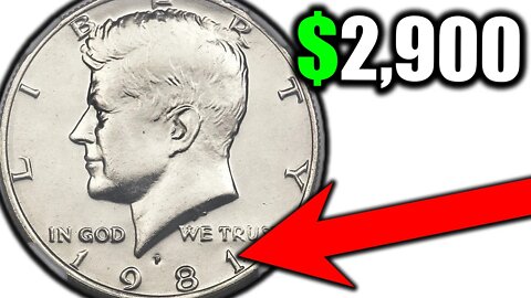 1981 Kennedy Half Dollar Coins That Are Worth More Than 50 Cents!