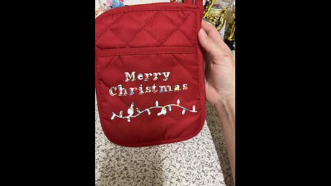 Christmas Potholder