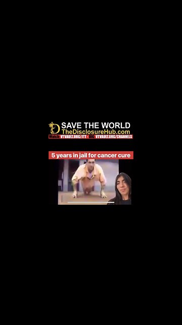 5 YEARS IN JAIL FOR CURING CANCER !!!!