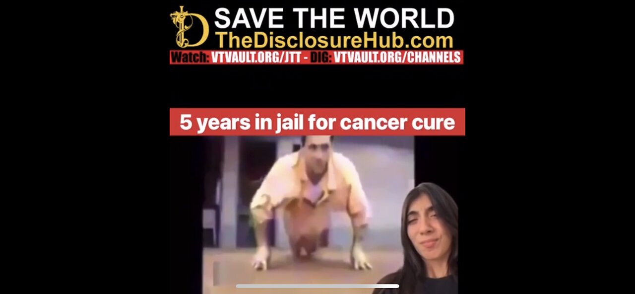 5 YEARS IN JAIL FOR CURING CANCER !!!!