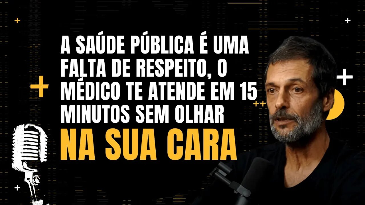 Eduardo Marinho - A saúde pública é uma falta de respeito