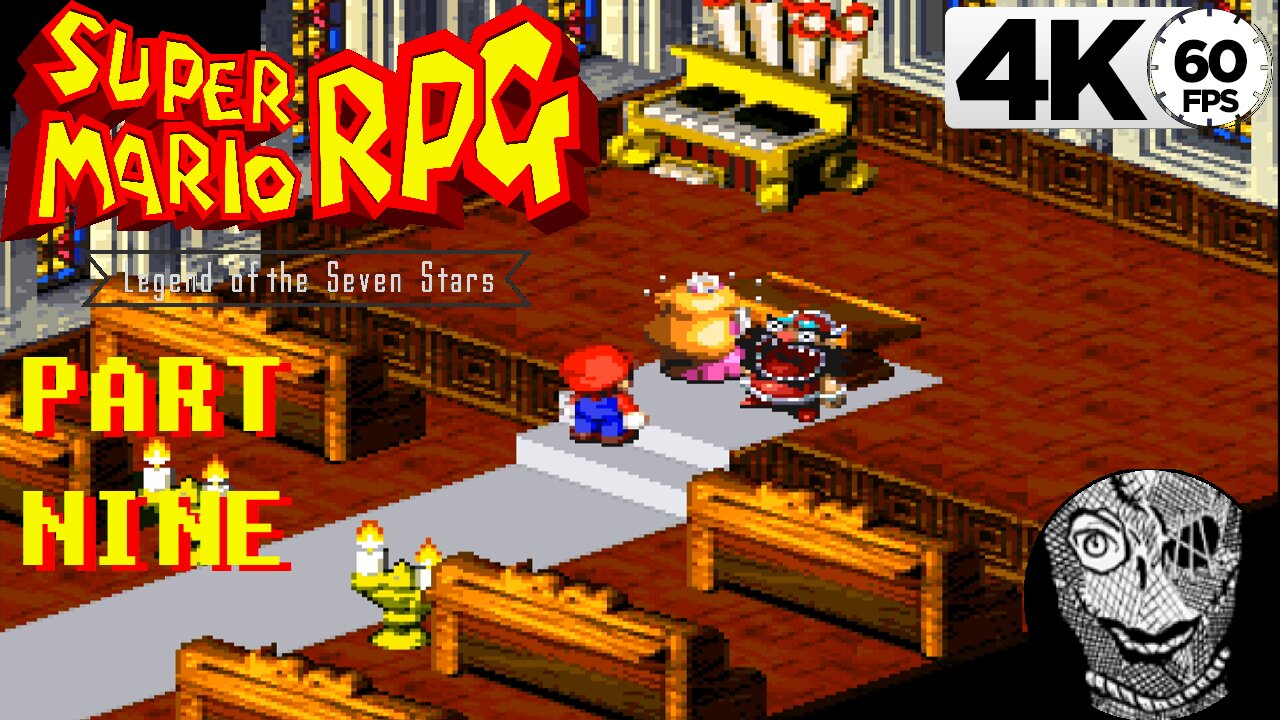 (PART 09) [Booster + Peach Wedding] Super Mario RPG: Legend of the Seven Stars 4k