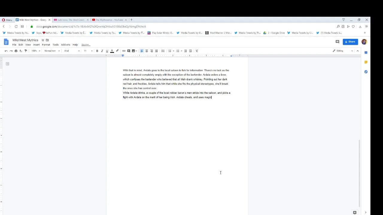 Writing Stream 3/5/20