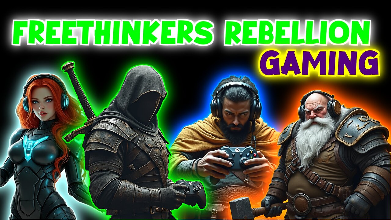 Play Games, Talk Politics. Freethinkers Rebellion RUMBLE Chat