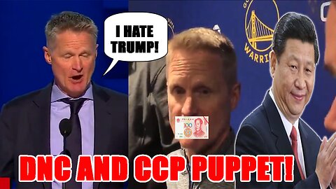Trump DESTROYS WOKE NBA coach Steve Kerr for SHOCKING DNC speech after SHILLING for China!