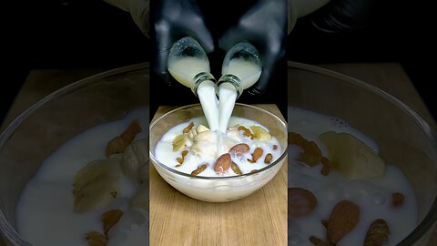 Banana With Dry Fruits Healthy Milkshake