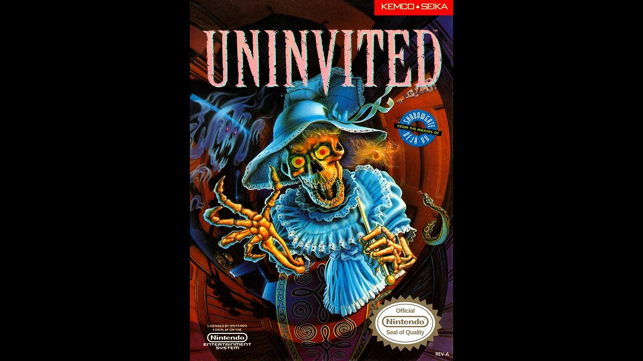 Let's Play - Uninvited (NES) Part-2 What Scares The Undead?