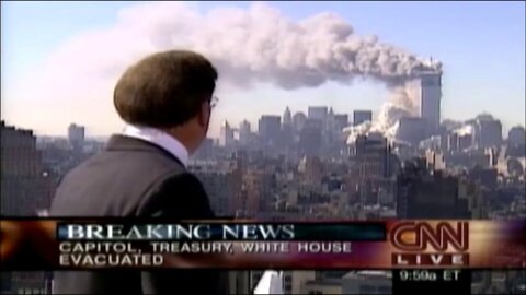 CNN's Aaron Brown at 9:59 AM on 9/11